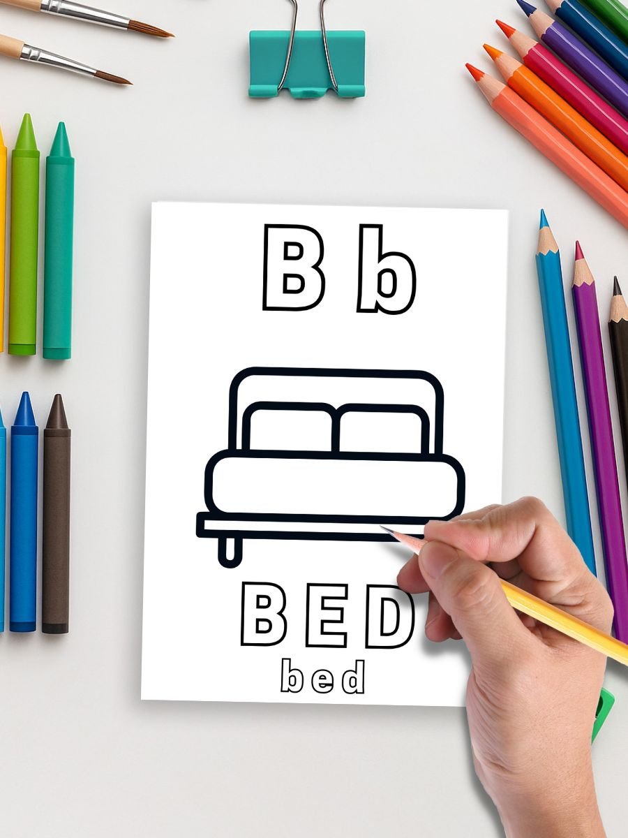 78 Preschool Alphabet Coloring Pages - Image 5